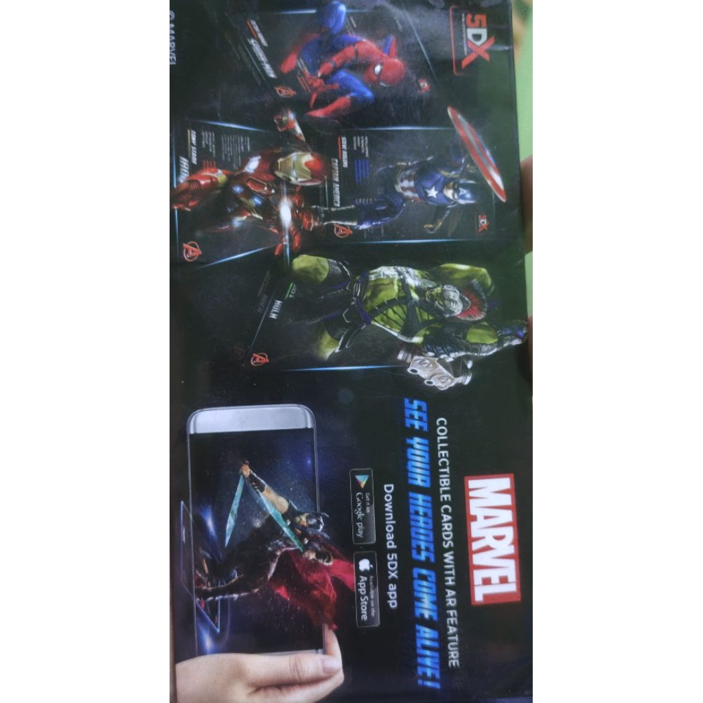 KARTU 5DX MARVEL
