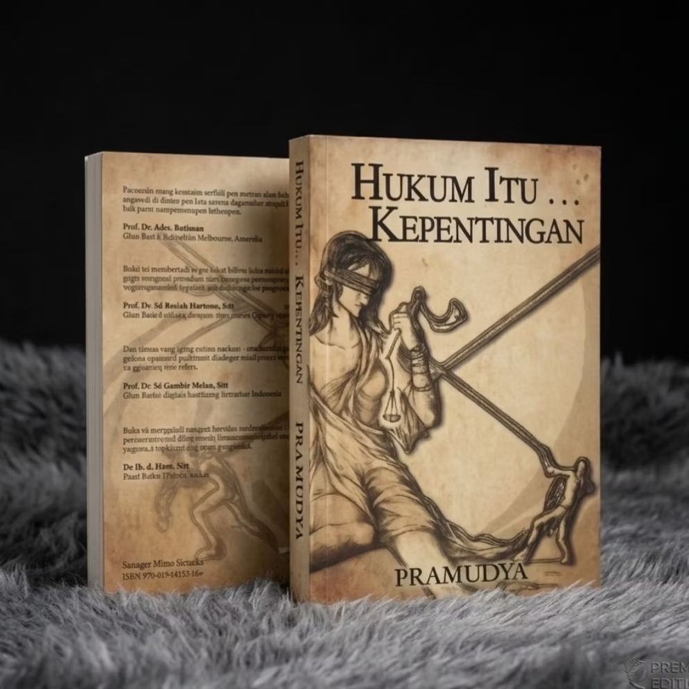 Buku Hukum itu kepentingan,Pramudya