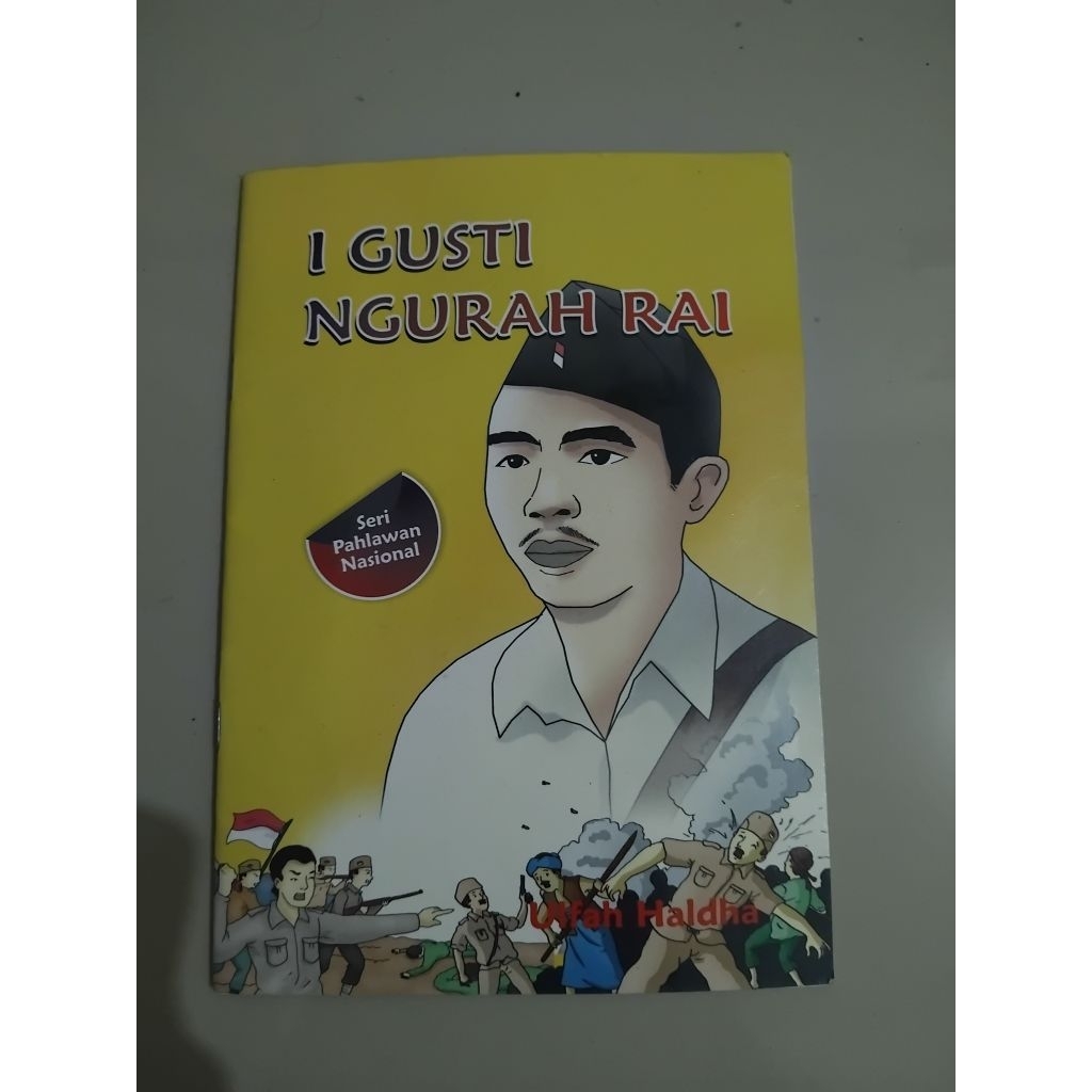 buku cerita sejarah i gusti ngurah rai pahlawan bergambar
