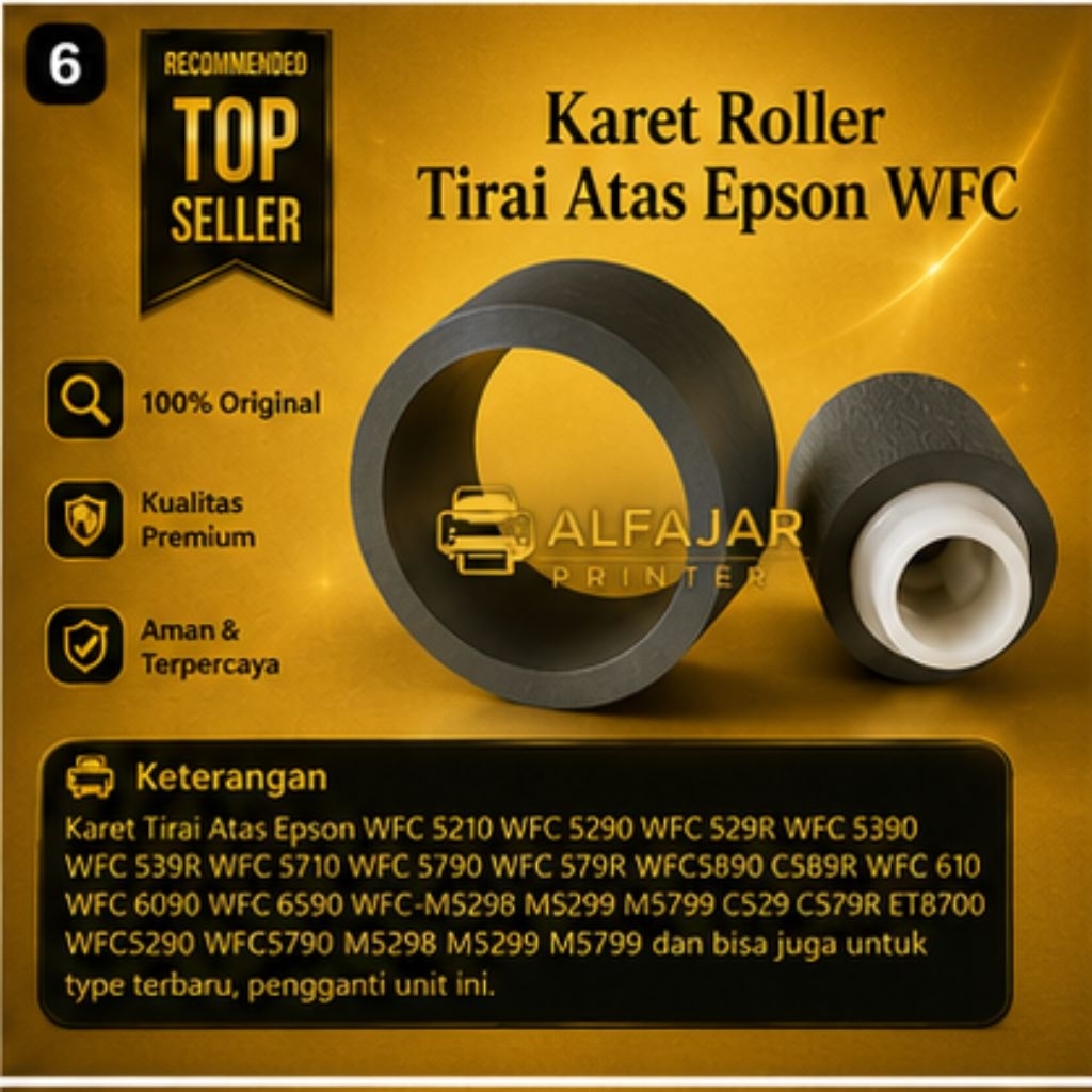 Roll Karet WFC WFC 5290 WFC 529R WFC 5390 WFC 539R WFC 5710 WFC 5790 WFC 579R WFC5890 C589R