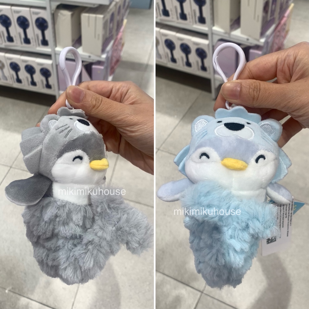 MINISO PENGUIN WELCOME TO SINGAPORE KEYCHAIN GANTUNGAN CITYPEN PINGUIN MINISO LUCU AROUND THE WORLD 