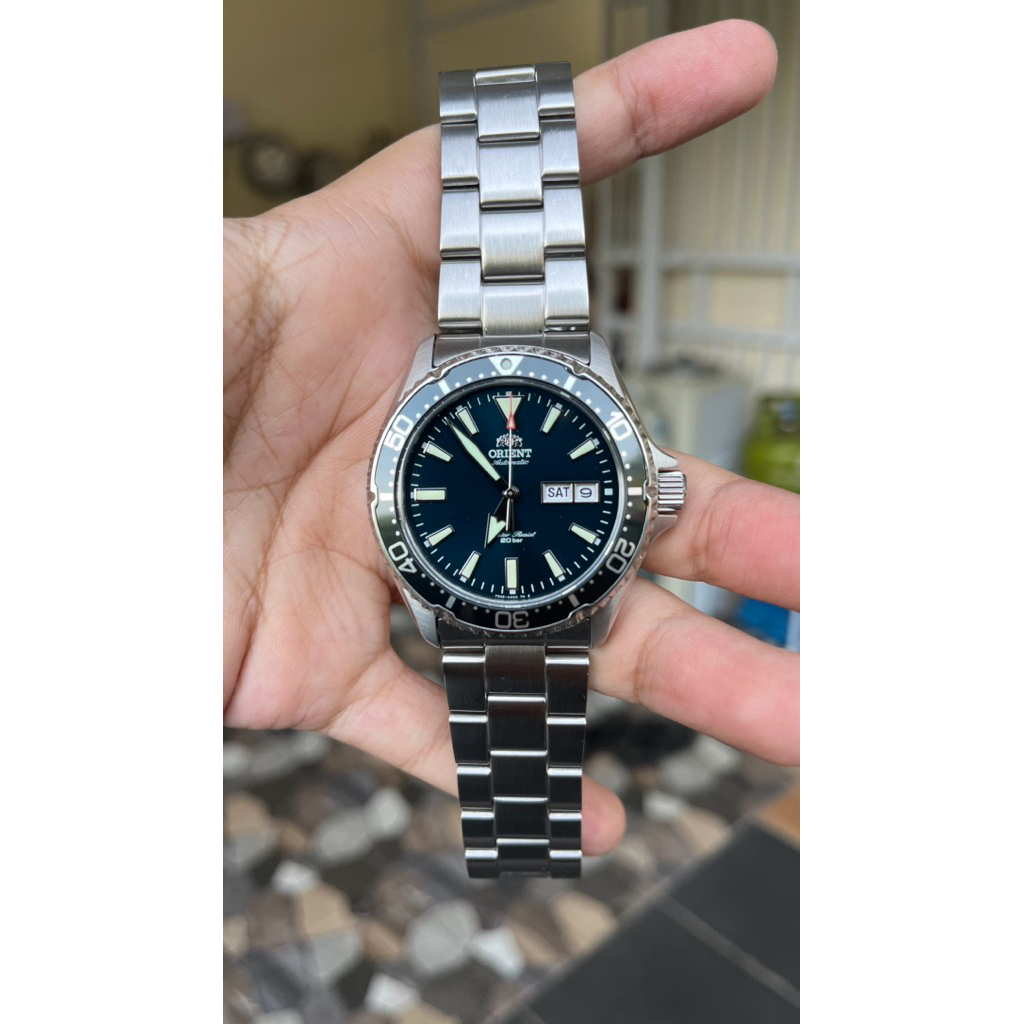 Jam Tanga Orient RA-AA00004E39B Kamasu Original