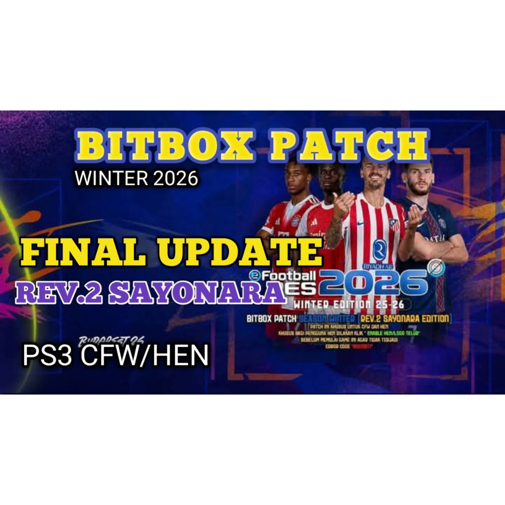 Bitbox Patch 2026 PS3 GAME PKG PS3