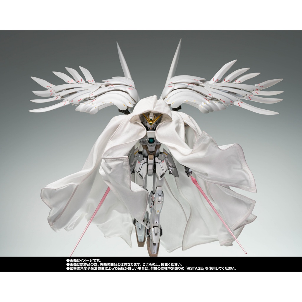 [Ready Stock] Gundam Fix Figuration Metal Composite Wing Gundam Zero Cloaked Custom Bandai