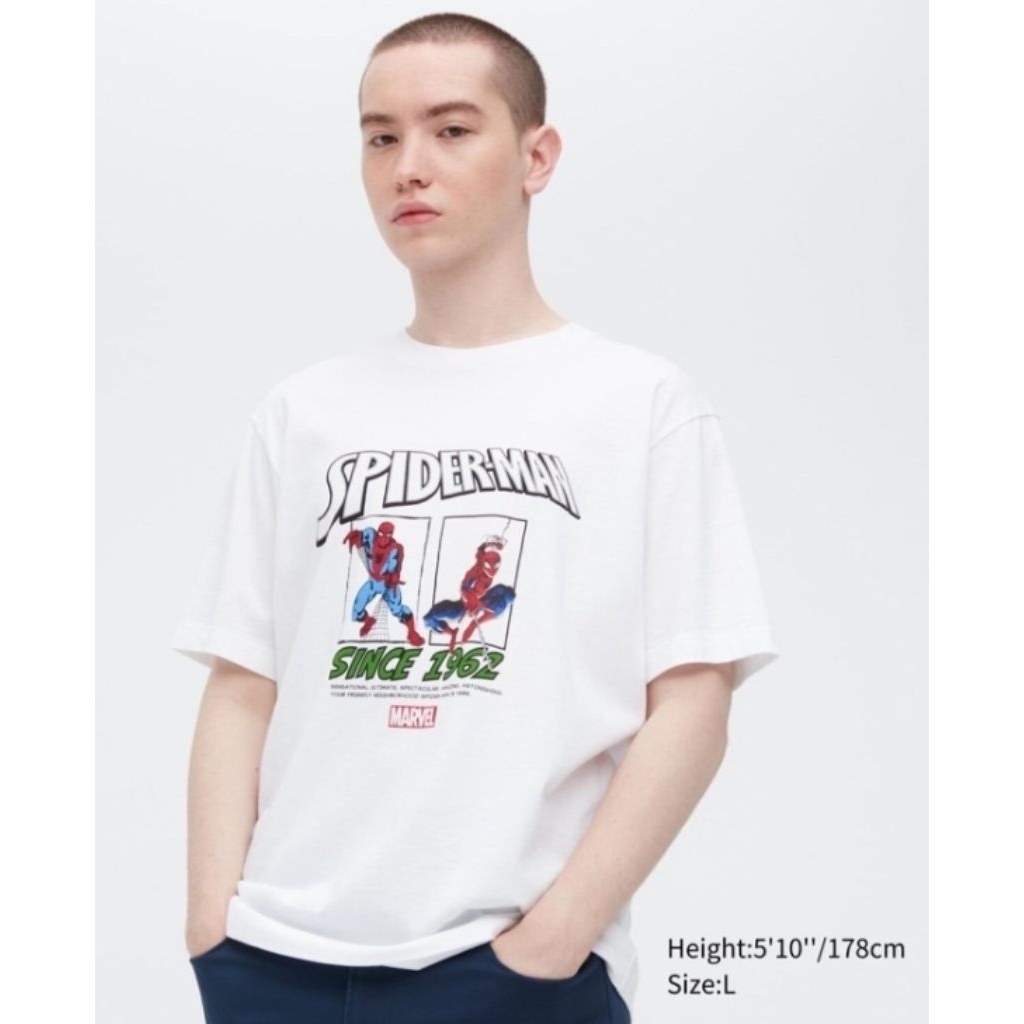 Uniqlo UT Marvel Spiderman T-shirt L