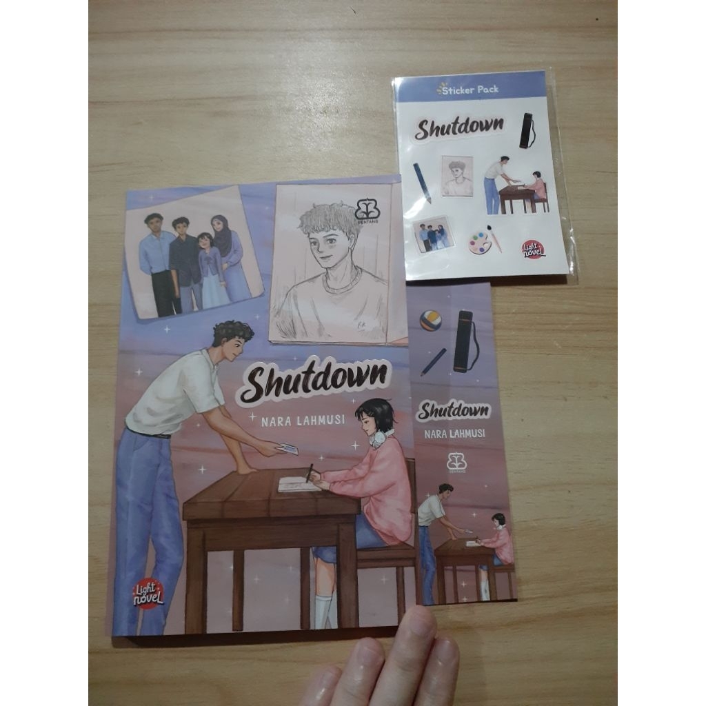 preloved novel remaja shutdown light novel nara lahmusi