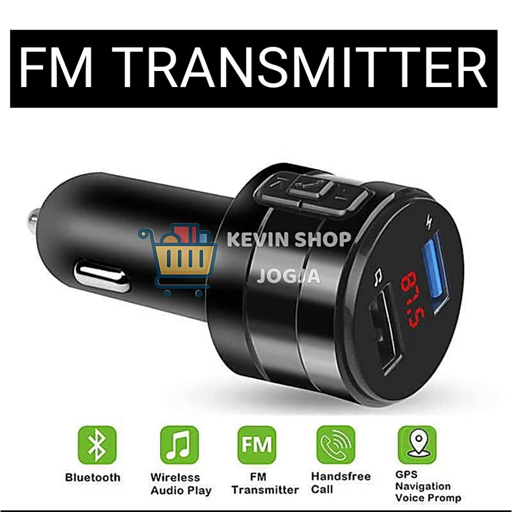 [INSTANT JOGJA] FM TRANSMITTER BLUETOOTH - BULAT