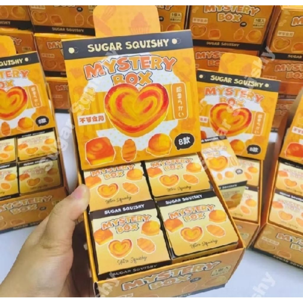 Sugar Squishy Bread Blind Box Single Box Slow Rising Squishy