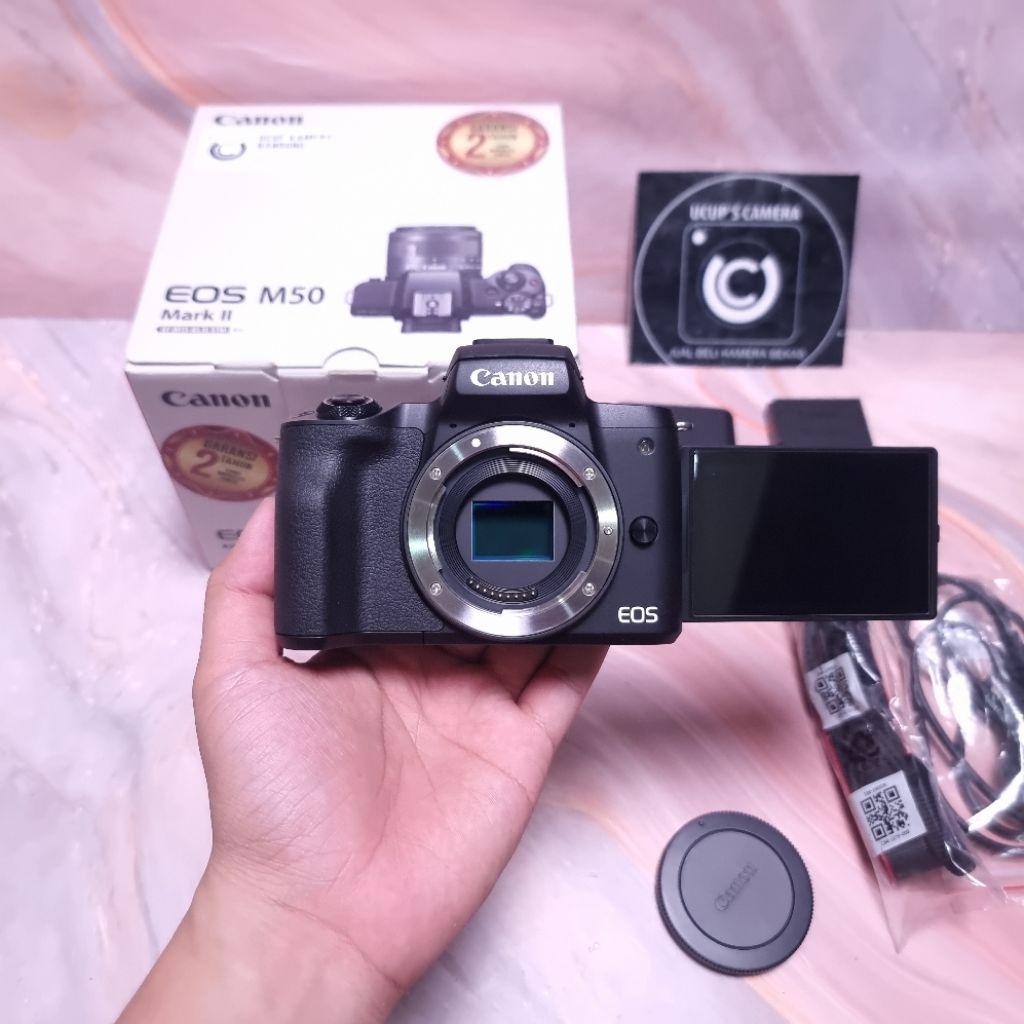 Canon M50 II BO Mulus / M 50 II / Canon Mirrorless