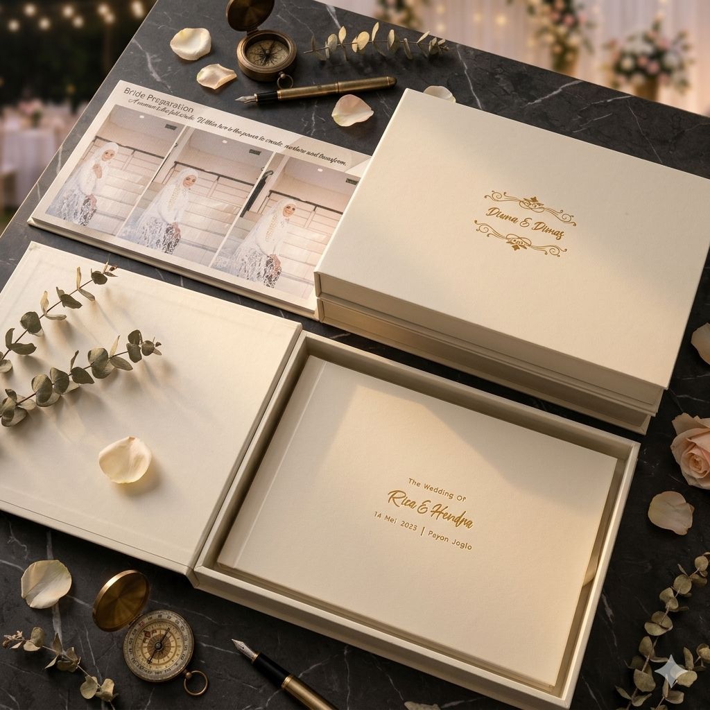 Paket Album Kolase Box Minimalis