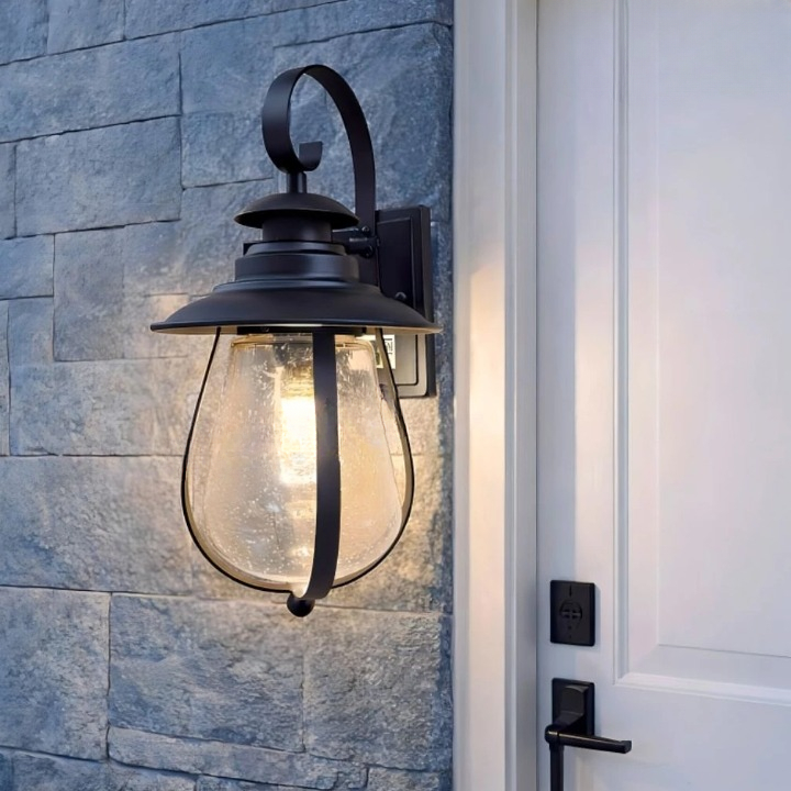 Lampu hias dinding taman anti air hujan OUTDOOR WATERPROOF garden modern minimalis elegan lighting l