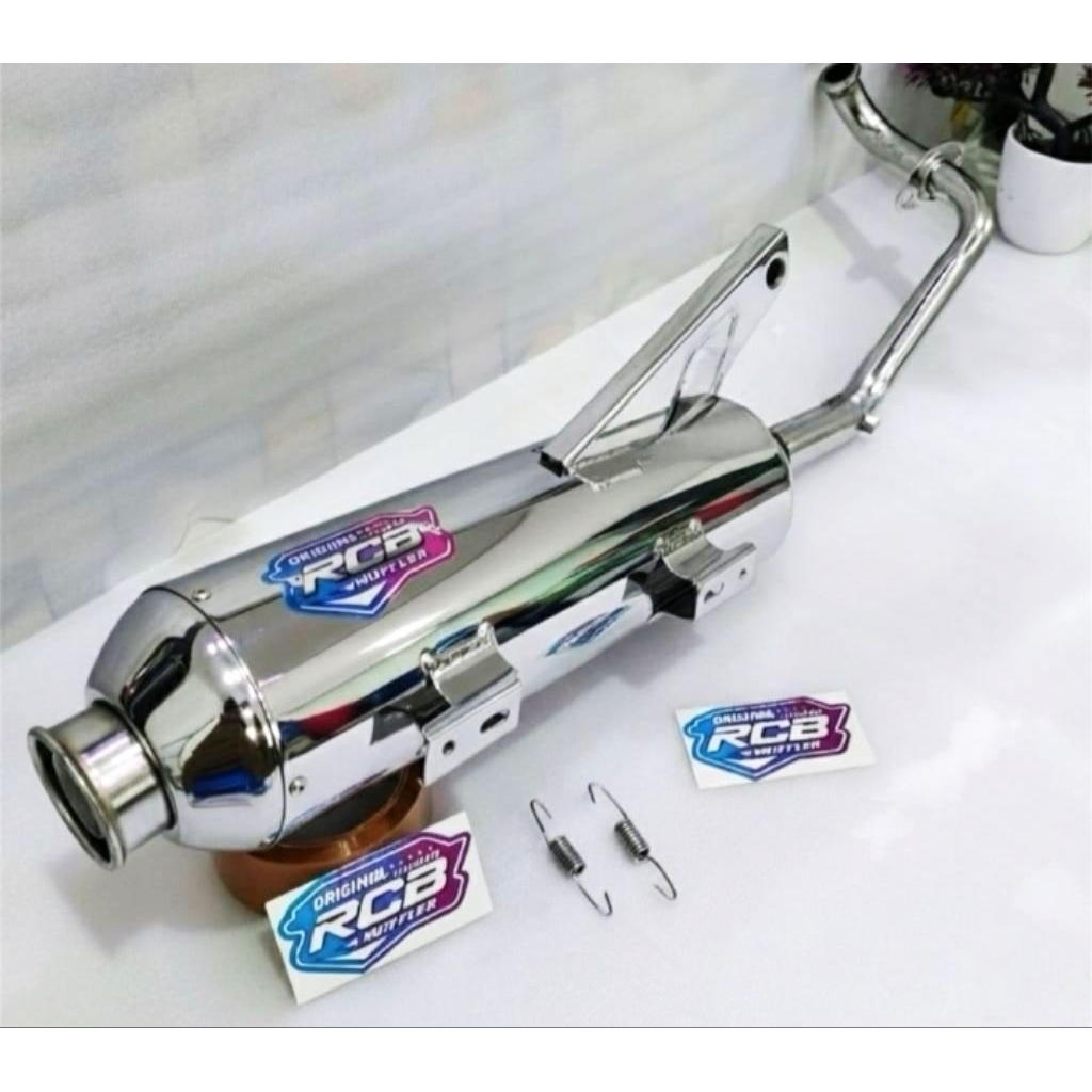 knalpot standar rcb croem beat, vario 125, scopy, fino, mio
