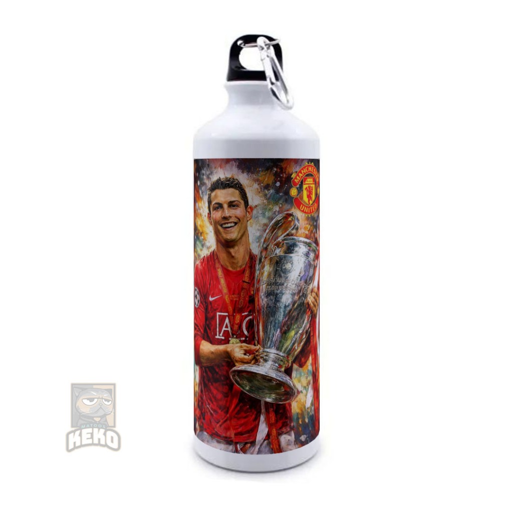 Botol Sport Ronaldo Muda Goat MU Piala