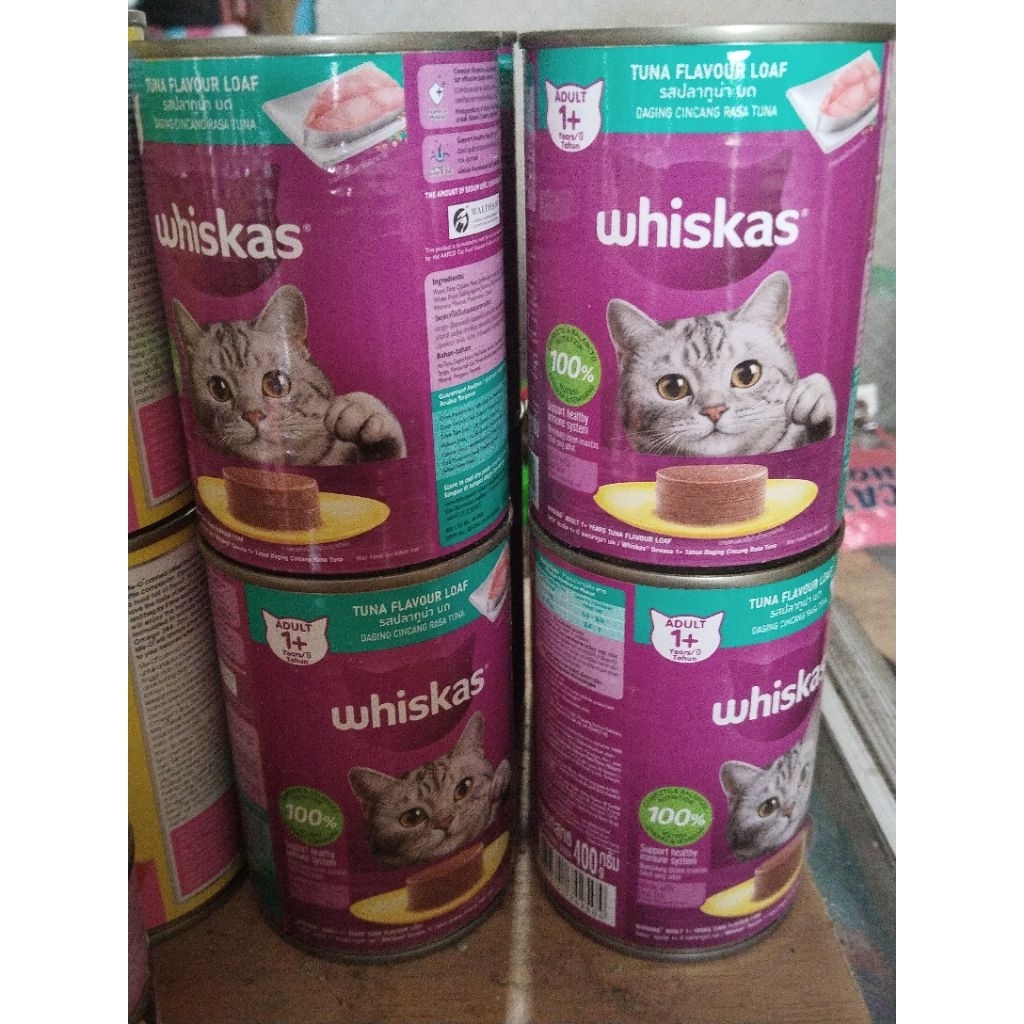 whiskas kaleng tuna adull