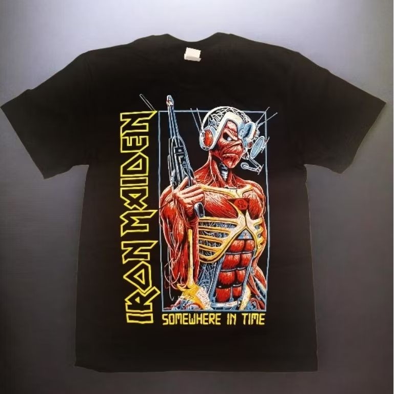 tshirt Iron Maiden Somewhere In Time