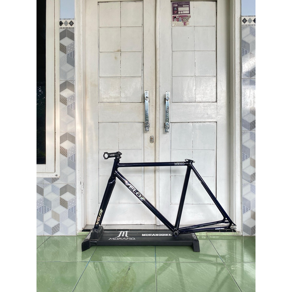 Frameset VELOZ , frame & fork sepeda Fixie Classic Specia Brand MORANOBIKE