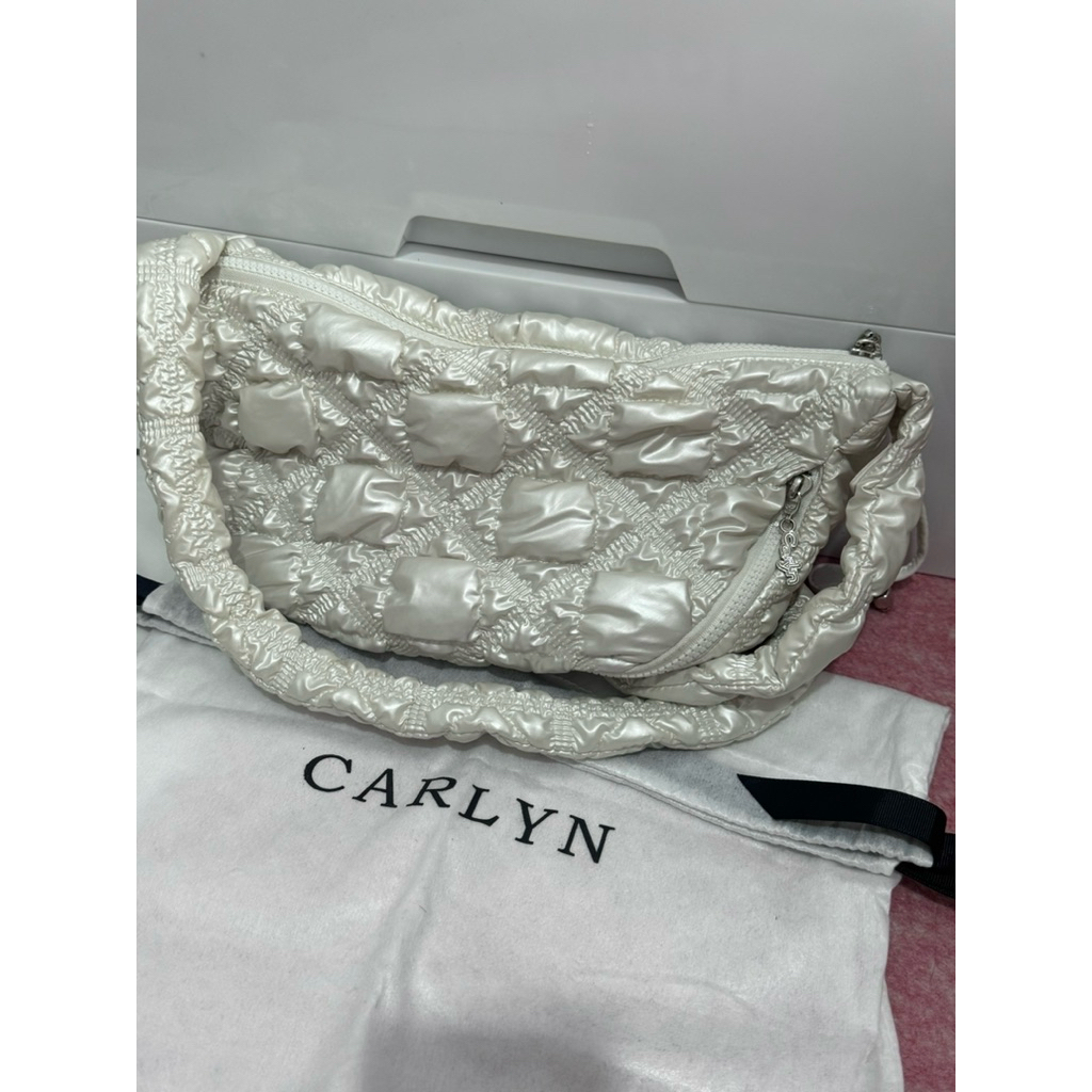 CarlynCozy Glow Pearl White ORI-SlingBag-ShoulderBag