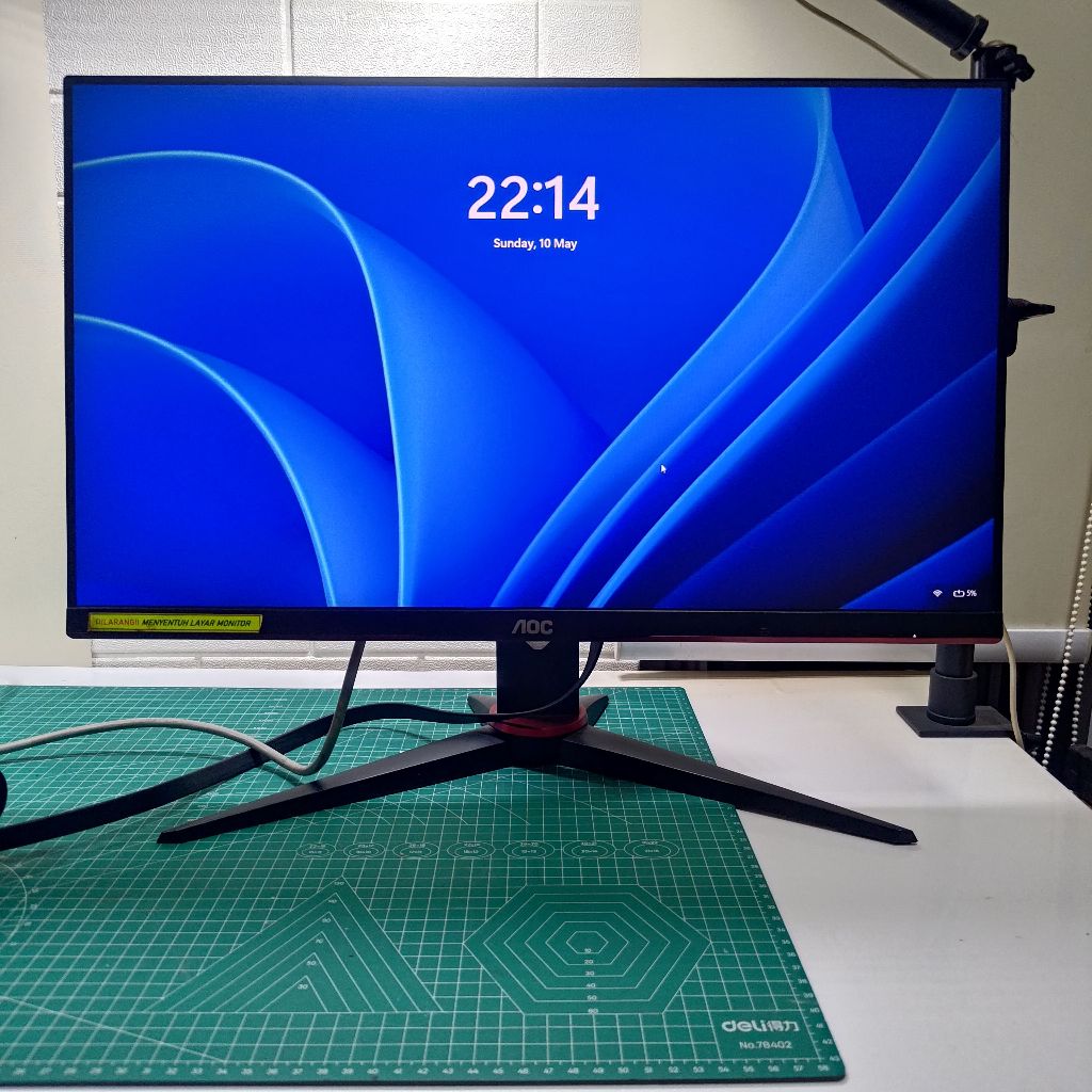 Monitor 24" AOC 24G2E5 | 24G2 E5 23.8" 75Hz 1ms IPS HDMI FreeSync FHD Gaming Monitor