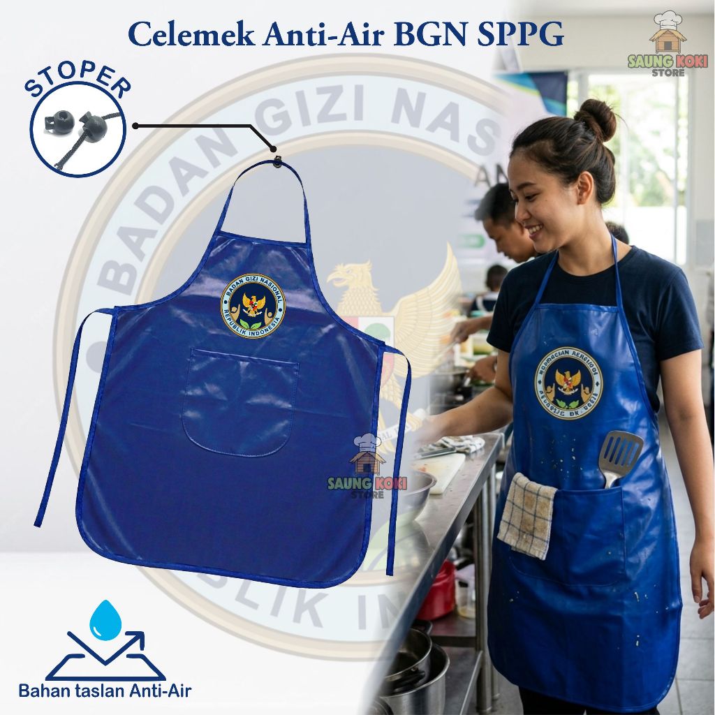 Celemek Badan Gizi Nasional (BGN) - Edisi SPPG