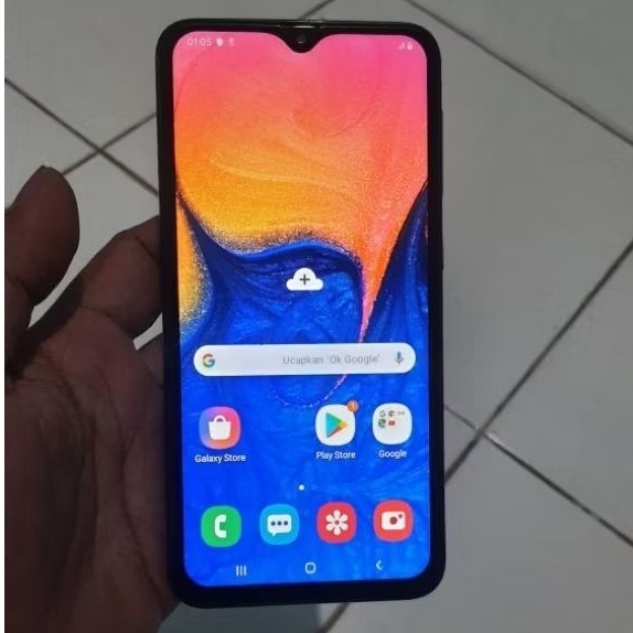 Hp seken Samsung A10s ram 2/32gb normal