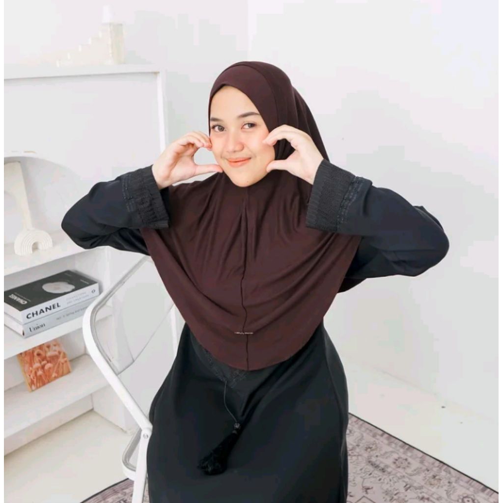 TERLARIS Hijab alwira Zakira instan nonpet **