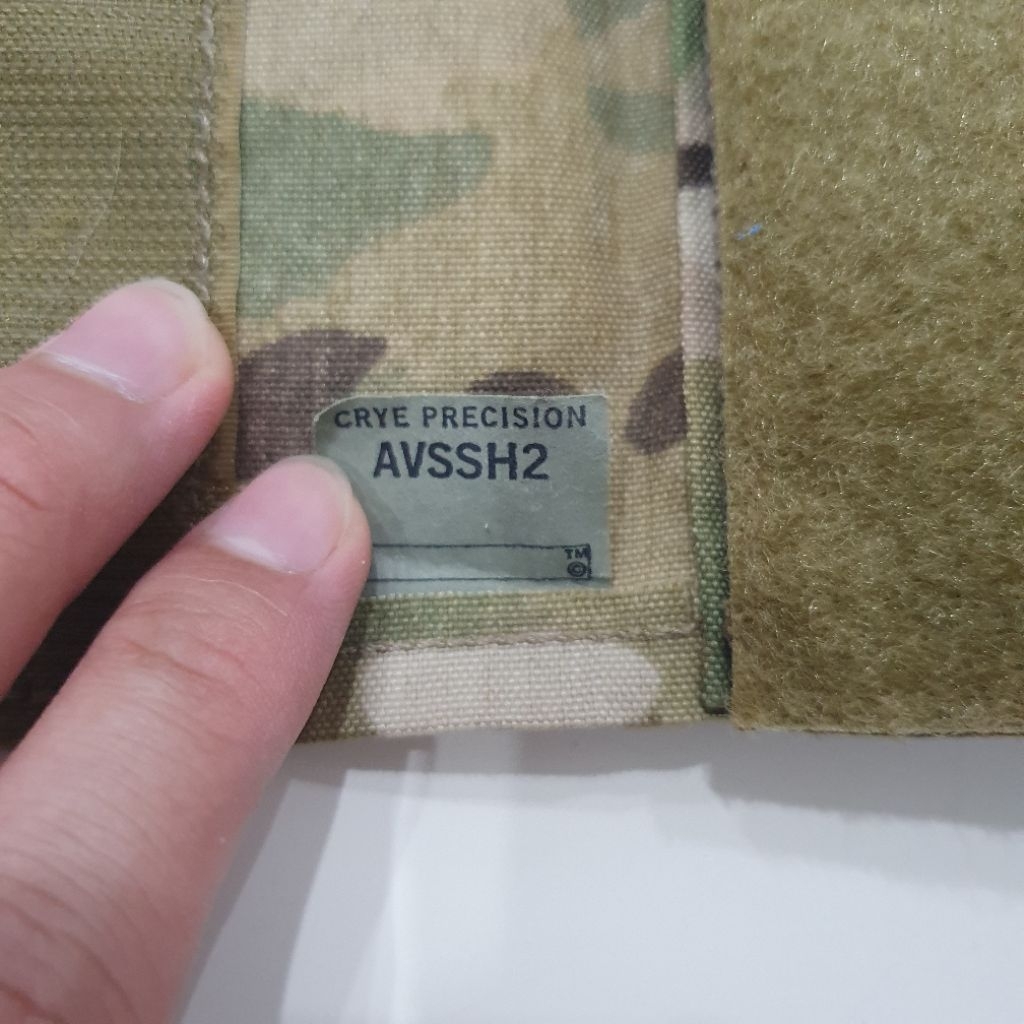 Crye Precision AVS plate carrier shoulder pad asli made in USA, Bodyvest, rompi