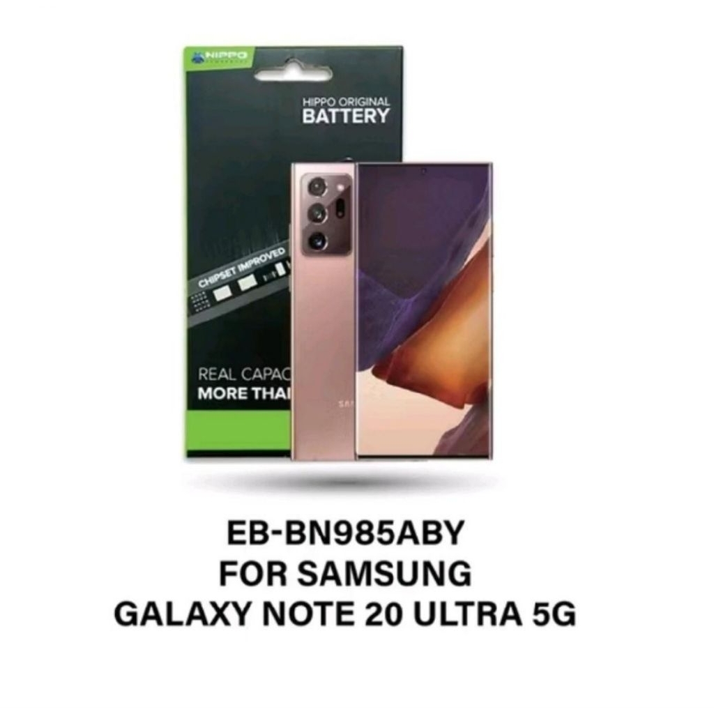 Baterai Batre Batrai Battery Hippo Samsung N985 Galaxy Note 20 Ultra 5G Batrai 4500mAh