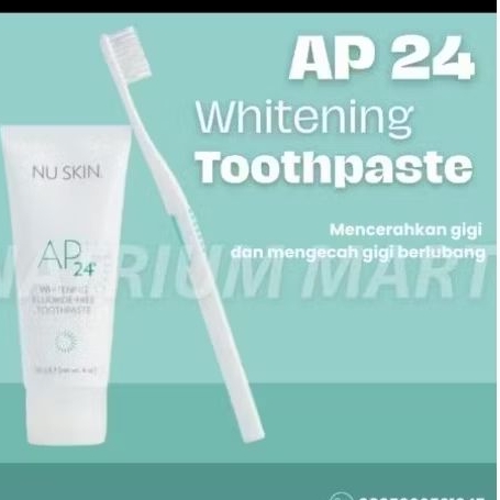 Ap24 Whitening Fluoride Toothpaste pasta gigi expired 2027