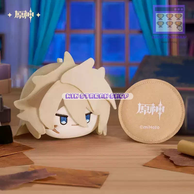 Genshin Impact Official Merchandise - Varka Big Head Magnetic Plush / Varka Magnetic Plush / Varka M