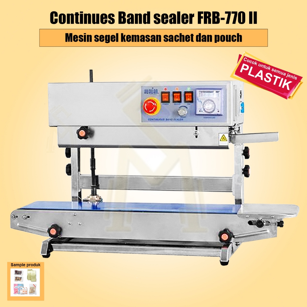 Mesin Segel Plastik FRB770-II / Band Sealer FRB770-II - Hualian