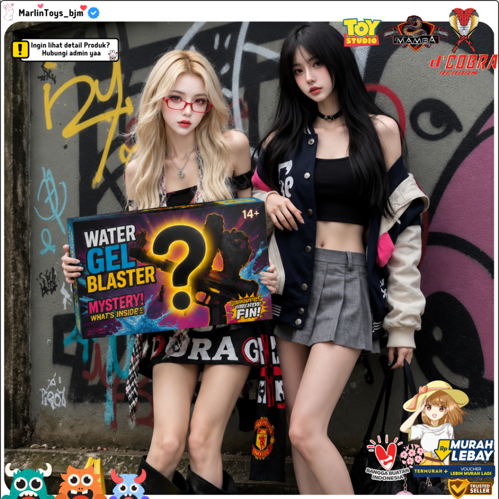 Mainan Water Gel Blaster Electric 7.4V Battery - Full Auto Gel Blaster Toys WGB New Collection Vekto