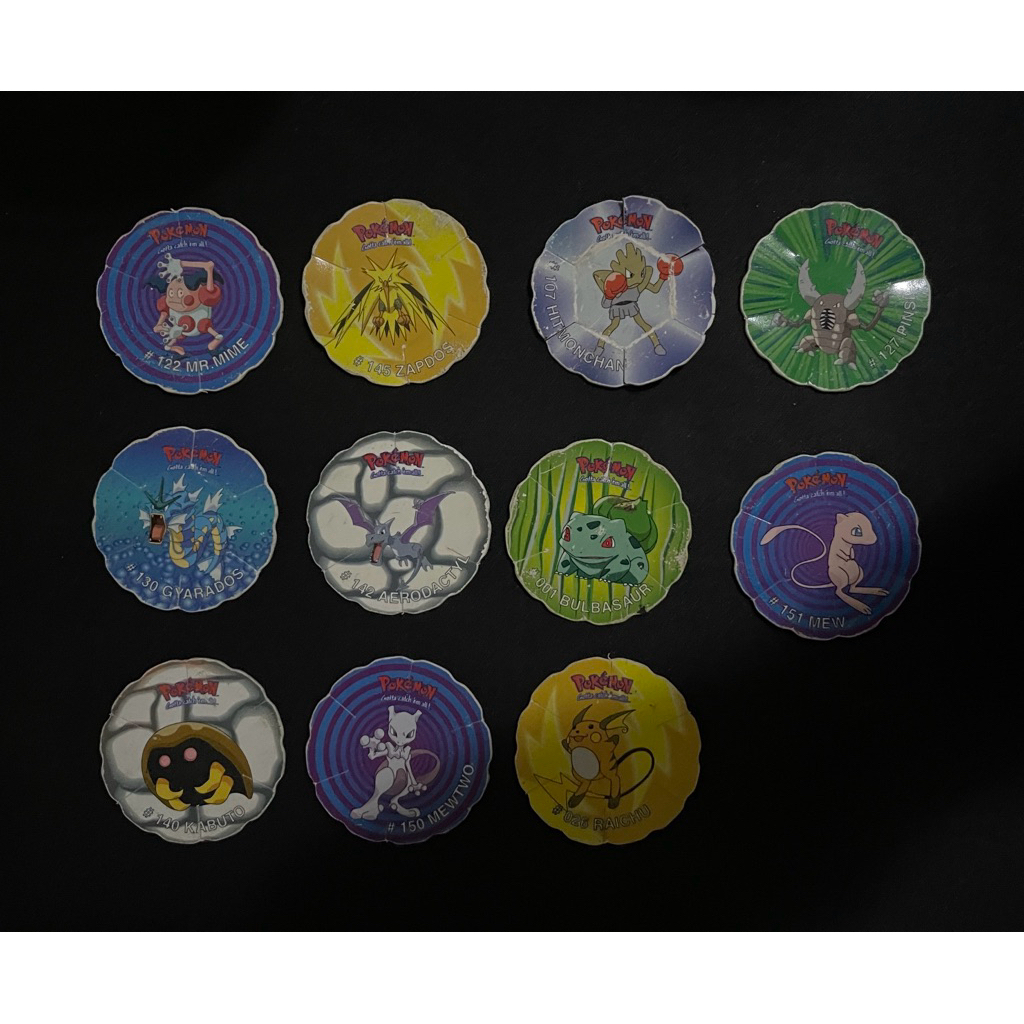 Tazos Smash Pokemon Coin Jadul Borongan