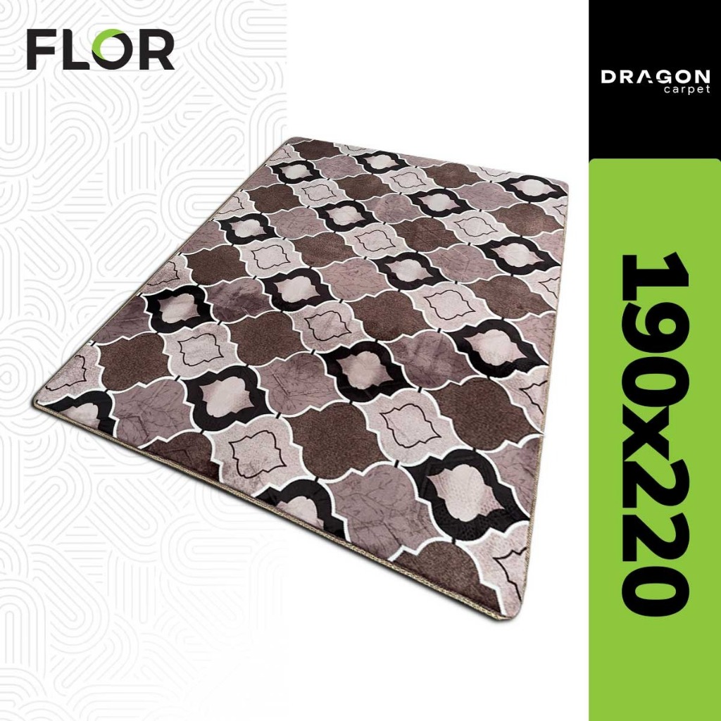 Flor.id - Karpet 190X220 Dragon Prime - Karpet Busa Malaysia - Full Collections