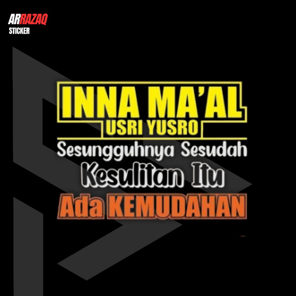 Stiker mobil truk/pickup custom stiker cutting ditempel di kaca mobil truk/pickup stiker KATA KATA s