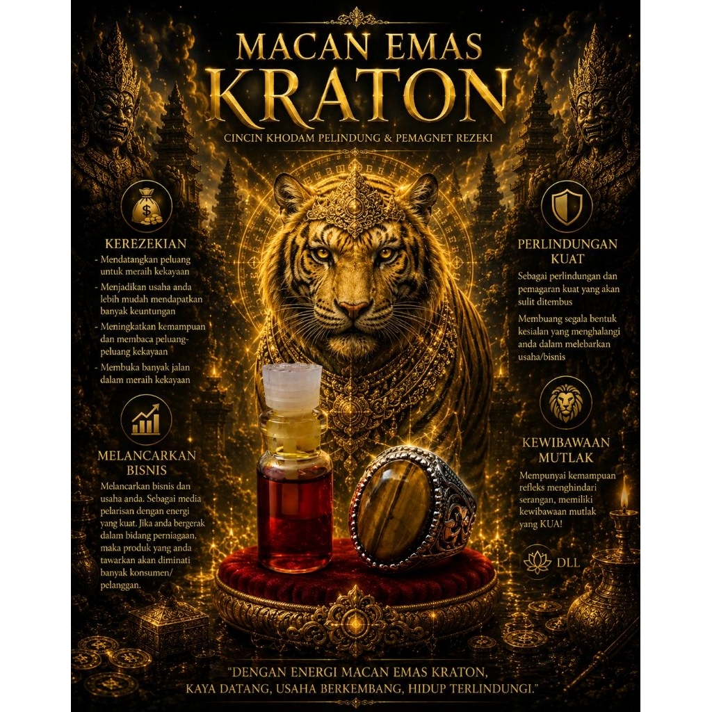 Cin cin mstk Kho_dam macan emas kraton