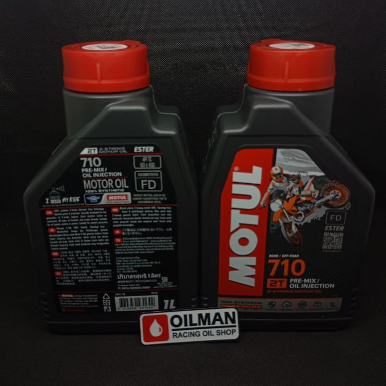 MOTUL 710 2T OLI SAMPING MOTUL 710 2T