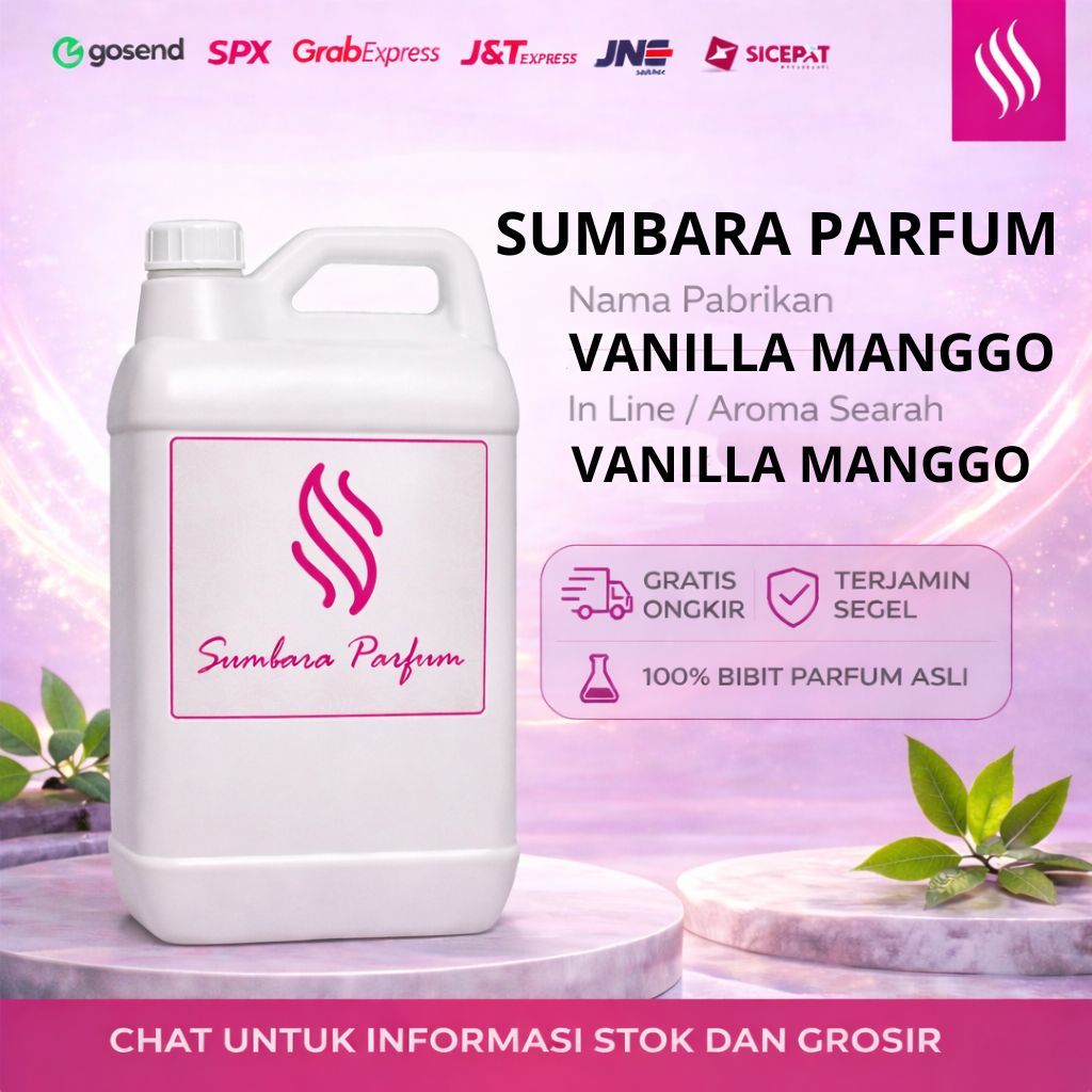 JUAL BIBIT PARFUM ASLI - VANILLA MANGO - REPACK - SUMBARA PARFUM