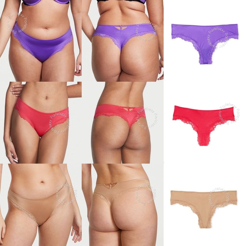V*S Smooth Cutout Back Thong Glamour Celana Dalam Wanita M 11216504