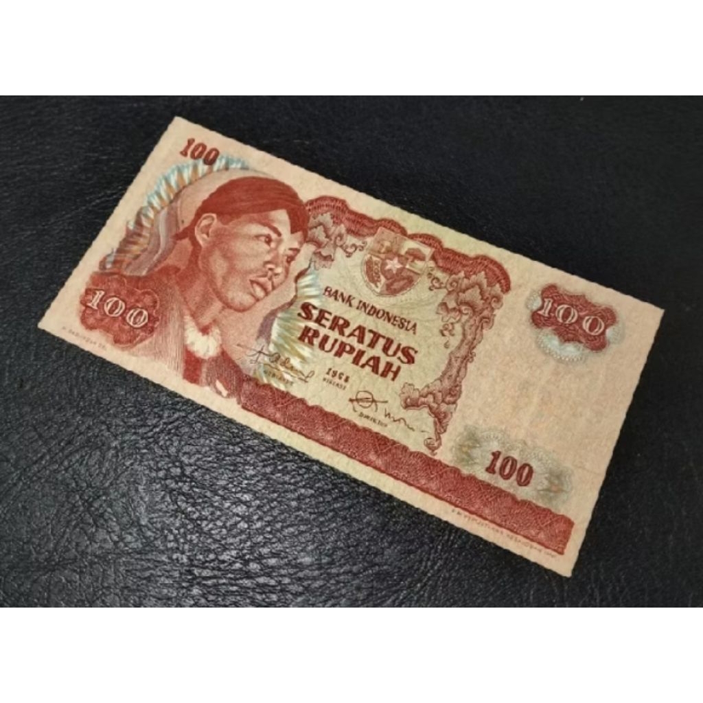 100 Rupiah Jendral Soedirman 1968 Used