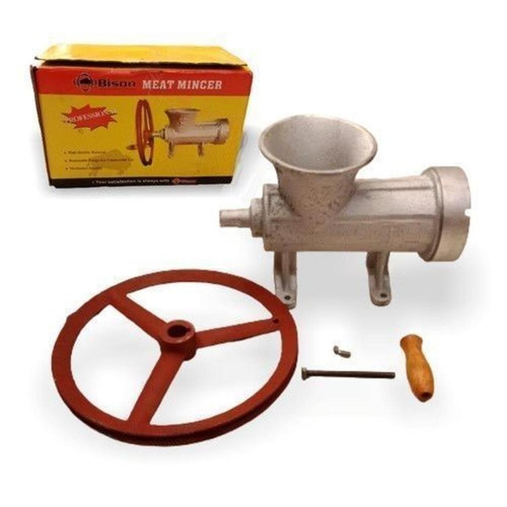BISON Gilingan Daging Manual No 32 + Pulley Meat Mincer Grinder