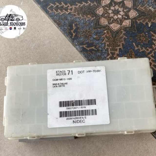 Etacs Asli Mitsubishi All New Pajero sport original