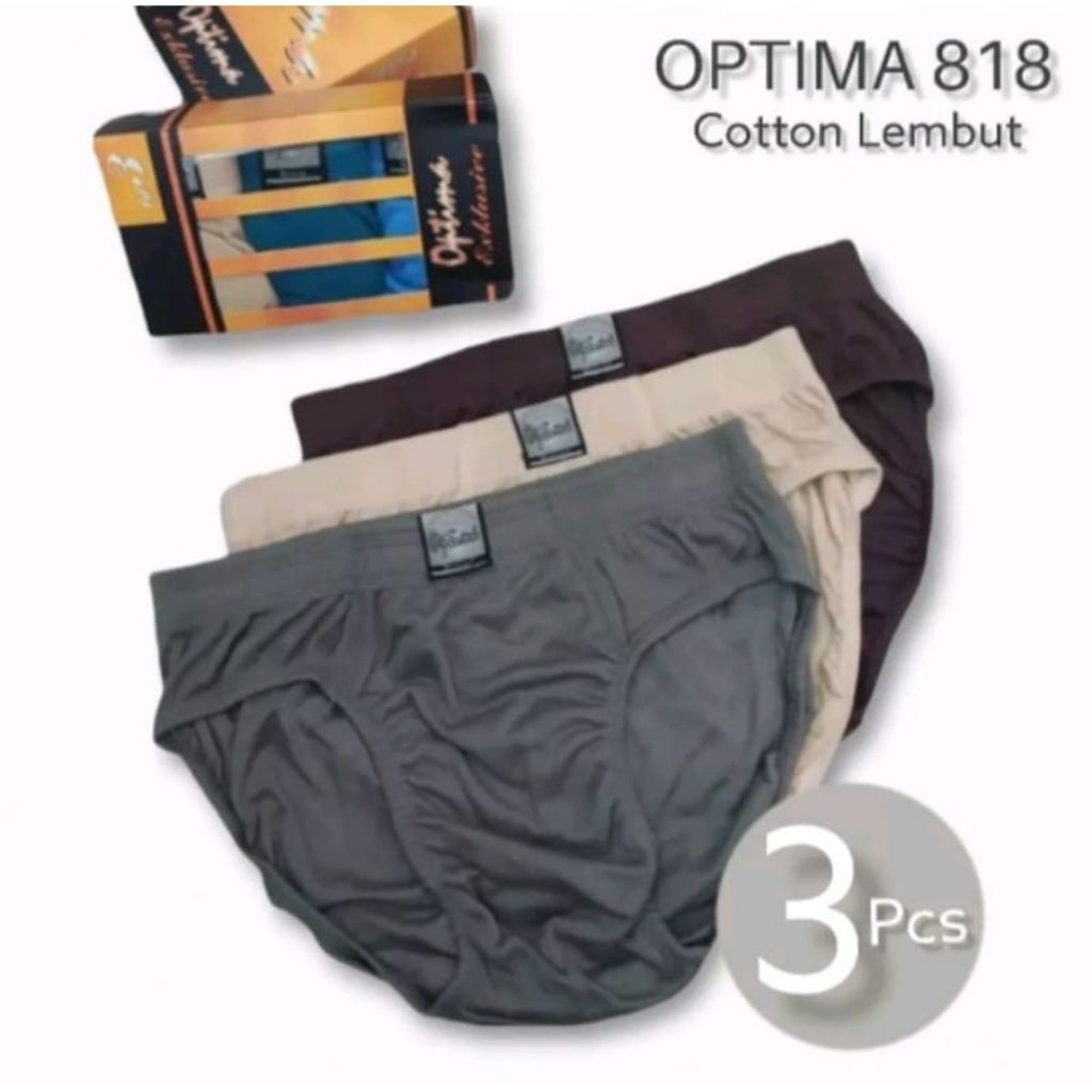 Grosir Celana Dalam Pria Optima 818/CD Optima Kuning