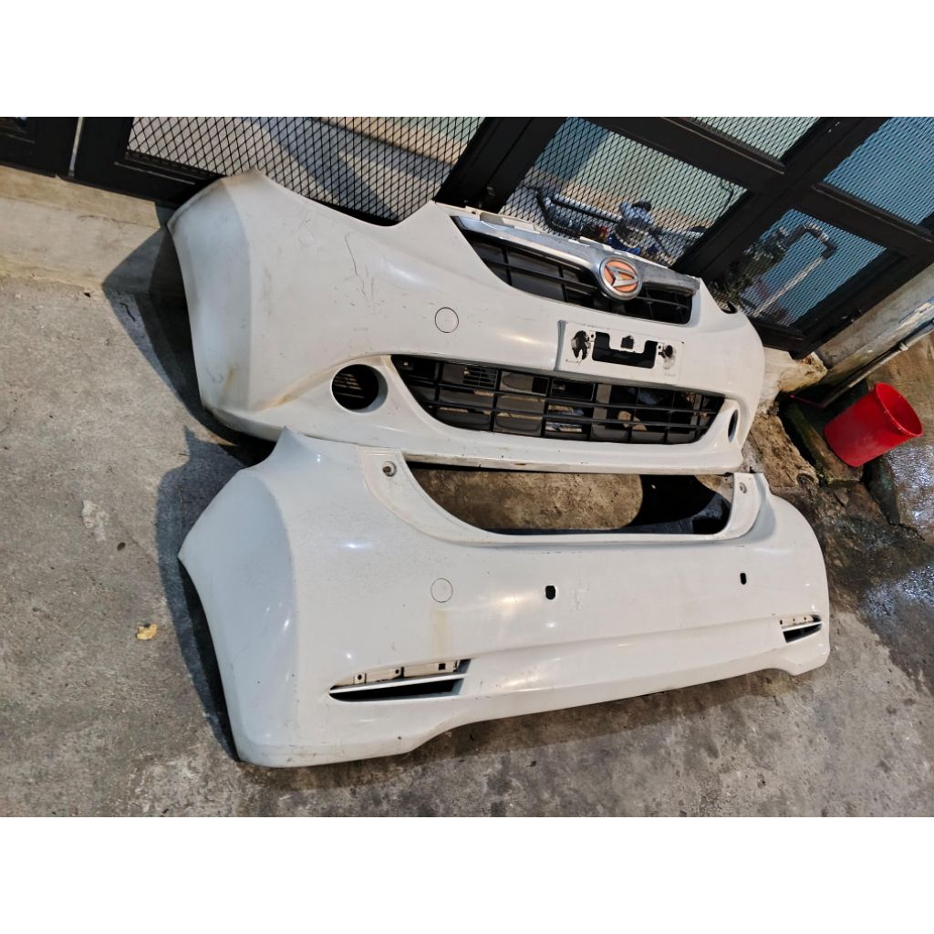 bemper sirion 2013 edisi set depan belakang