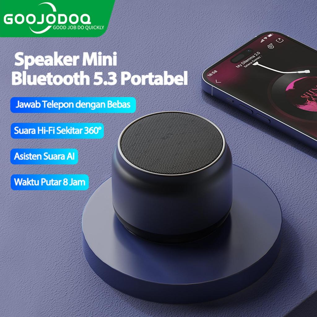 Goojodoq Aerofan - Portable Speaker Stereo Mini HiFi Wireless Speaker