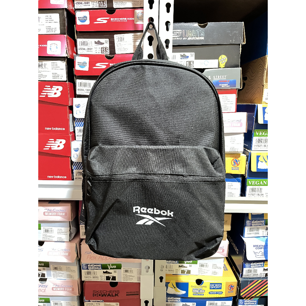 Tas ransel Reebok Balin Clayton Summit Backpack Black Pink Hitam Original