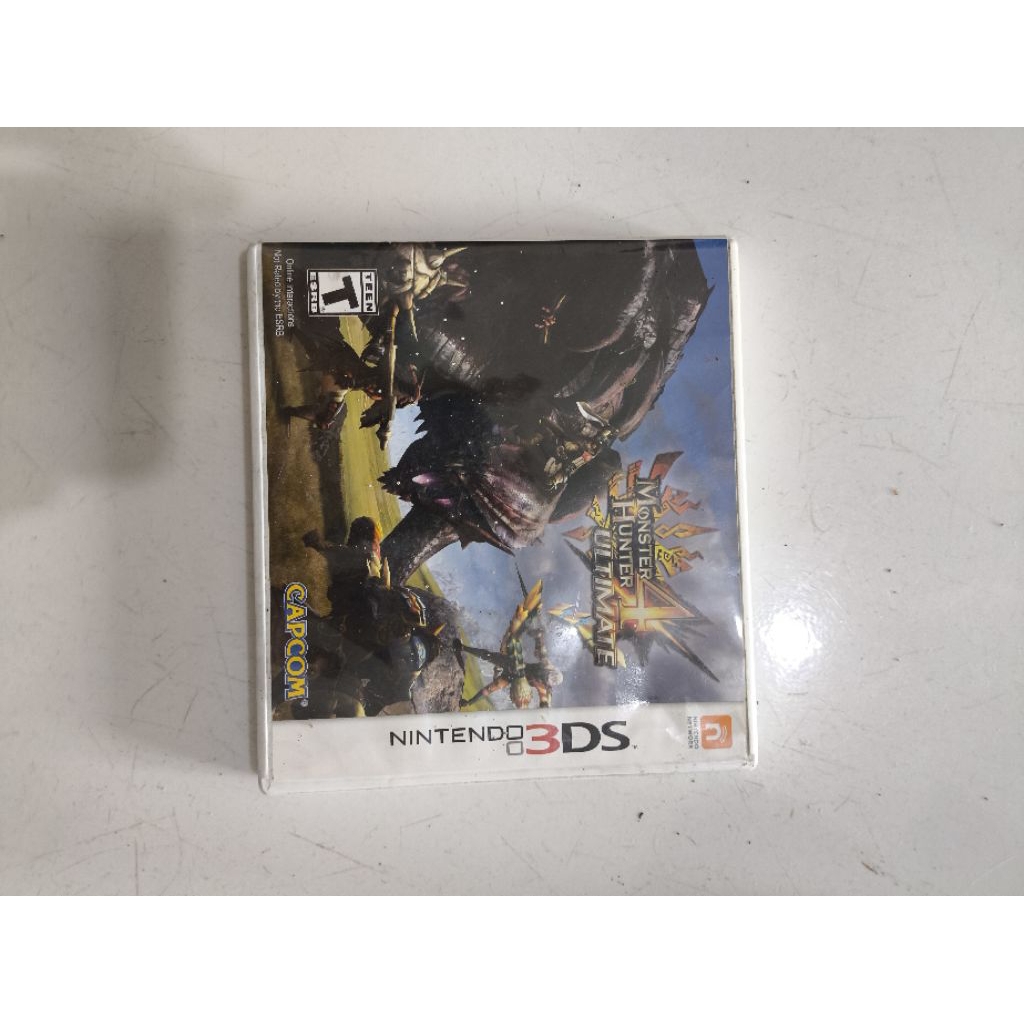 kaset 3ds monster hunter 4 ultimate
