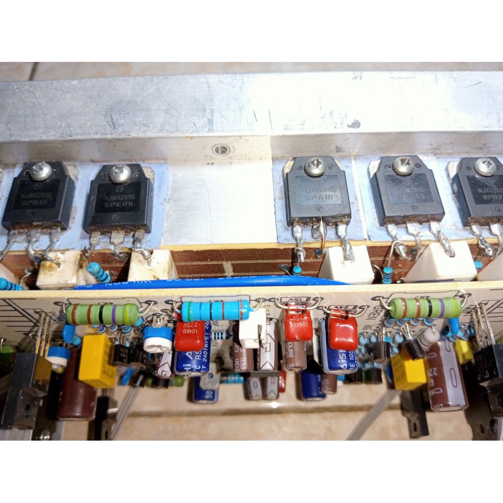 kit amplifier btl 2u 10 set final