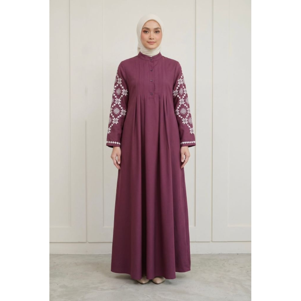 GAMIS TOYOBO FODU | GAMIS TOYOBO BORDIR PREMIUM | GAMIS WANITA PREMIUM | GAMIS TOYOBO PREMIUM