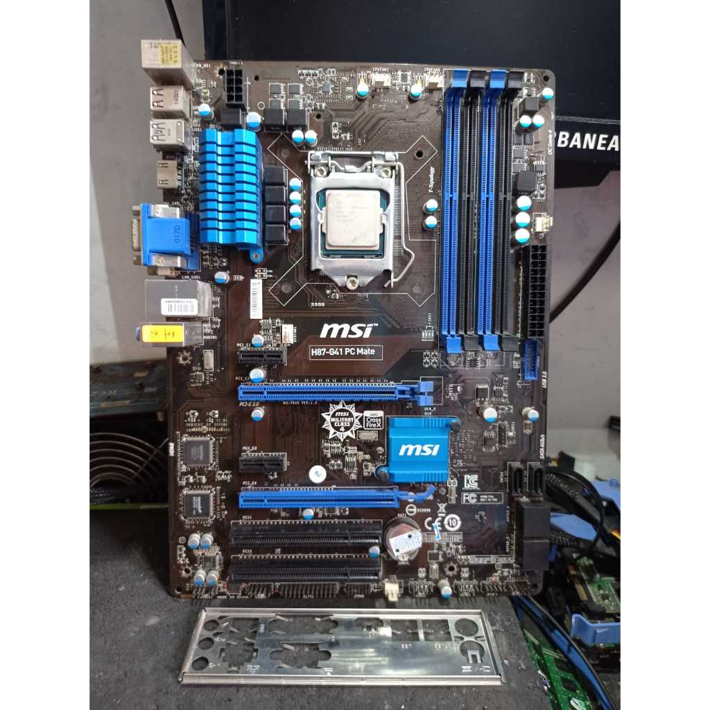 mainboard msi h87 lga 1150 ddr3 onboard vga hdmi