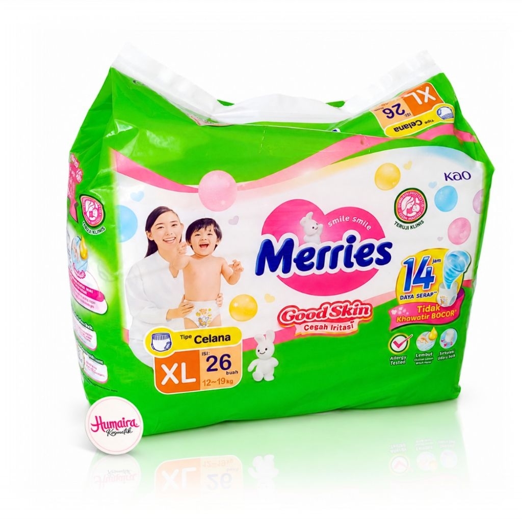 Popok Bayi Celana Merries XL26